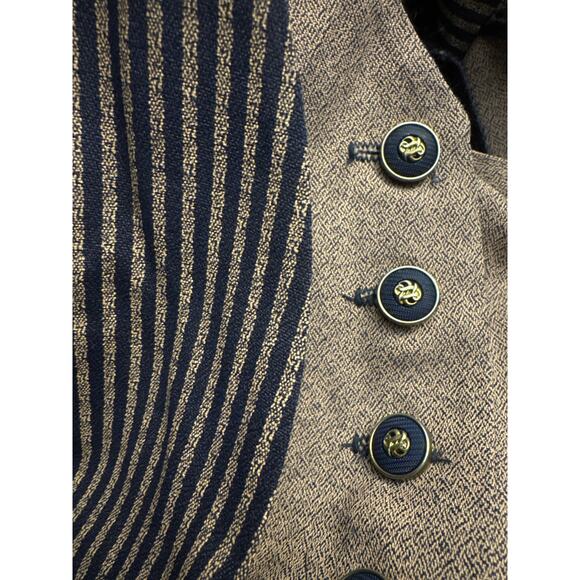 Vintage 1980's LAYERED LOOK TOP vest jacket from Perceptions by Irene. B size 10 - Picture 7 of 10